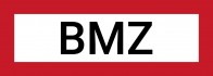BMZ Schild Aufkleber